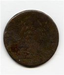 1788 US Connecticut Mailed Bust R Miller 4.1-k R-5 VG