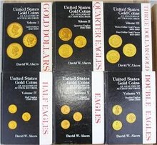 Vol 1-6 United States Gold Coins Auction Analysis Akers