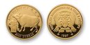 StThomas & Prince 2000D 1997 Gold Jahr Ox Probe/Essai PP