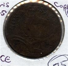 1787 US Colonial New Jersey Copper Maris 63-s Fine PQ