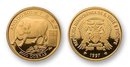 StThomas & Prince 2000D1997 Gold Jahr Ox Probe/Essai PP