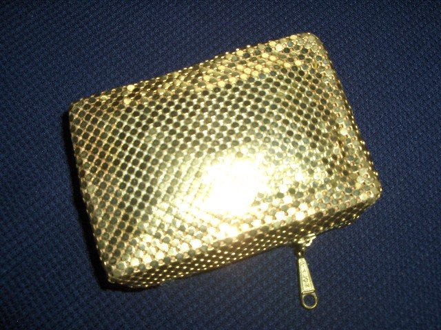 Gold Mesh Cigarette Case