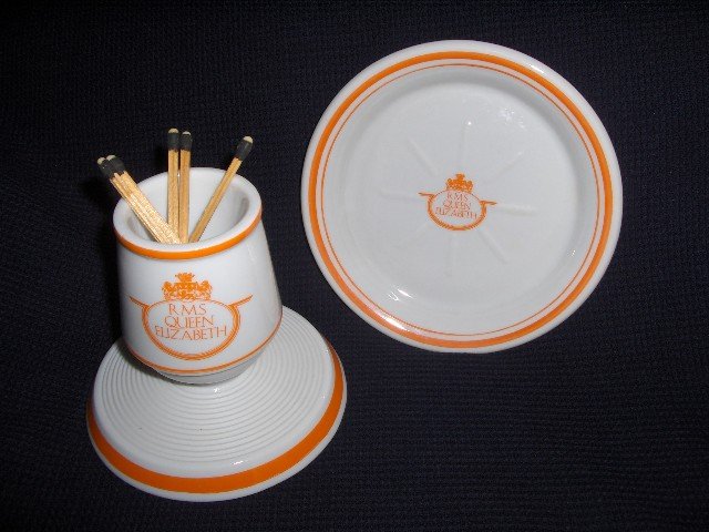 Match Striker/ Match Tray- RMS Queen Elizabeth