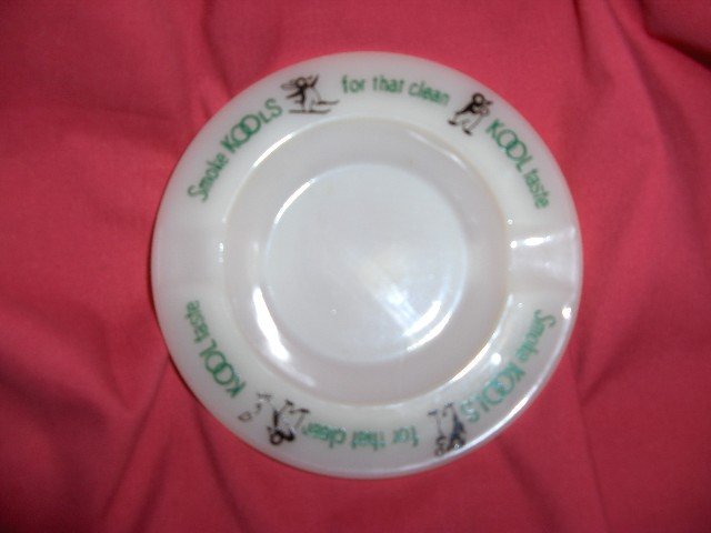 Kool Milk Glass Ashtray-Prior 1960