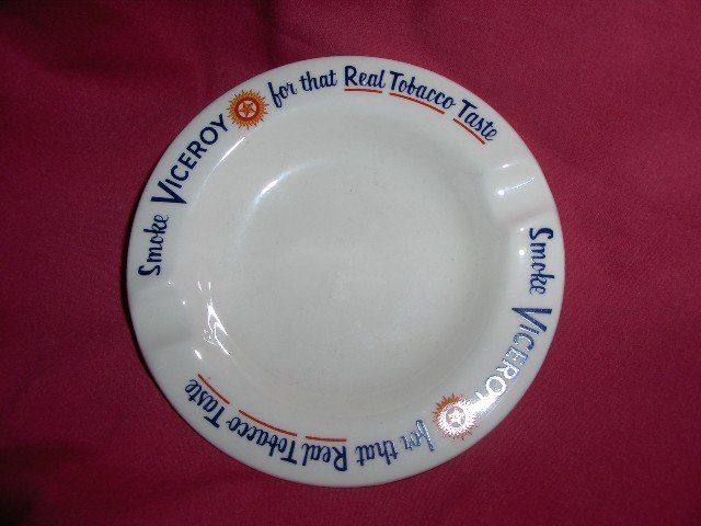 Viceroy Round Ceramic Ashtray