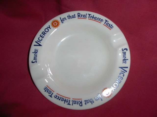 Viceroy Round Ceramic Ashtray