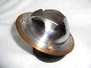 Art Deco Saturn- Chrome , Brass & Bakelite