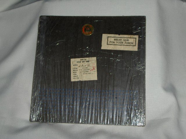 25 Cent Cigarette Punch Board