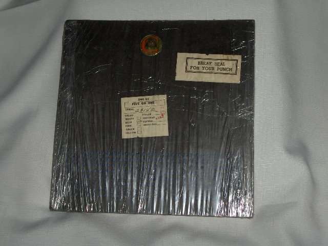 25 Cent Cigarette Punch Board