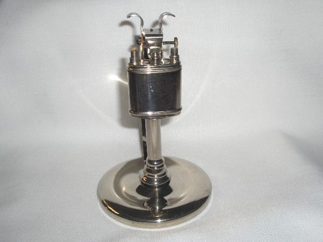 1940's Chrome Cigar Table Lighter