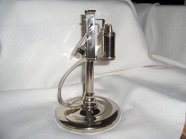 1940's Chrome Cigar Table Lighter