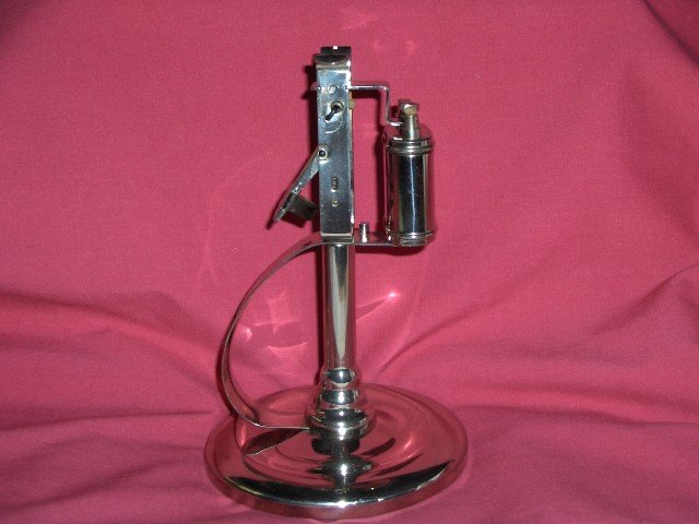 1940's Chrome Cigar Table Lighter