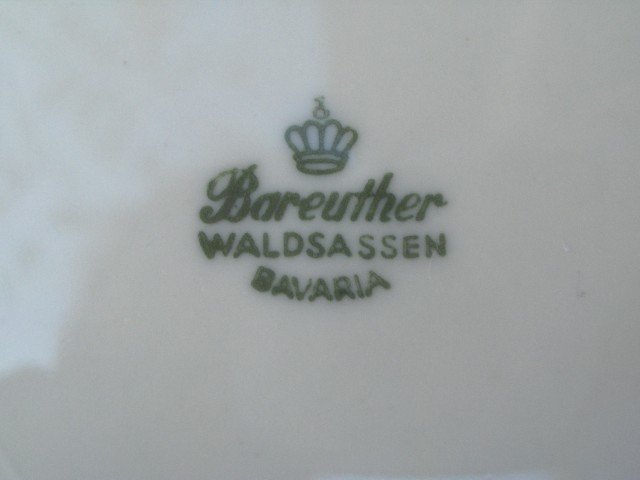 BAREUTHER WALDSASSEN , BAVARIA ROUND PLATTER