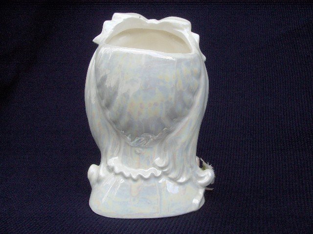 ENESCO LADY HEAD VASE