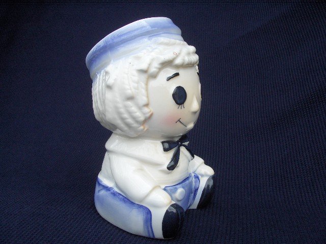 RAGGEDY ANDY HEAD VASE