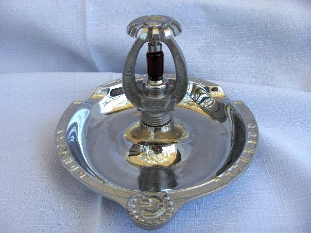 GRINNELL SPRAY SPRINKLER ASHTRAY