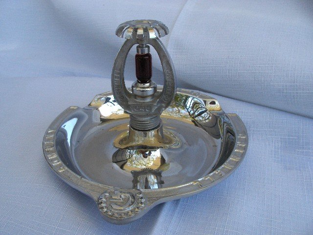 GRINNELL SPRAY SPRINKLER ASHTRAY