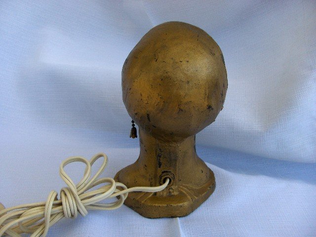 Deco Woman's Head, Hot Lips Cigar/Cigarette