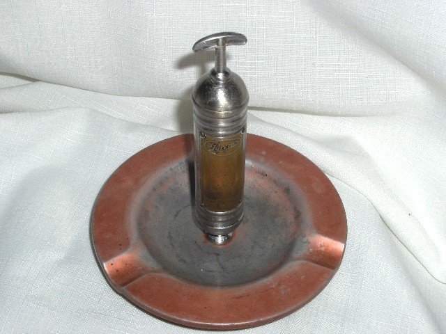 PYRENE FIRE EXTINGUISHER FIGURAL ASHTRAY