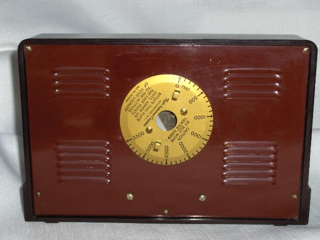 Art Deco 3 in 1 Barometer, Thermometer,
