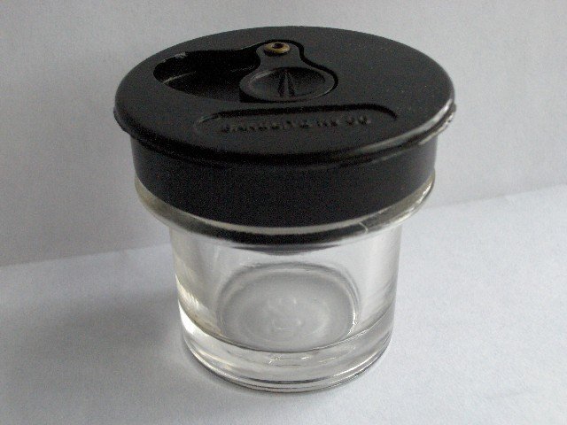Bakelite School Desk Inkwell