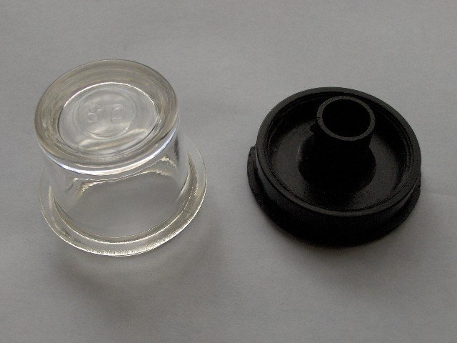 Bakelite School Desk Inkwell