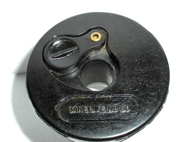 Bakelite School Desk Inkwell