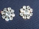 Pair of Rhinestone Buttons