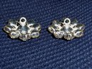 Pair of Rhinestone Buttons