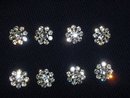 Pair of Rhinestone Buttons