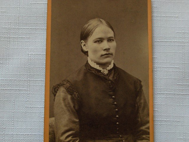 CDV Portrait of a Young Woman