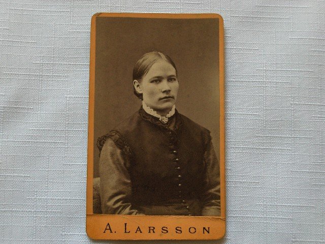 CDV Portrait of a Young Woman