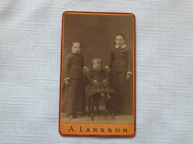 CDV Portrait of Three Children