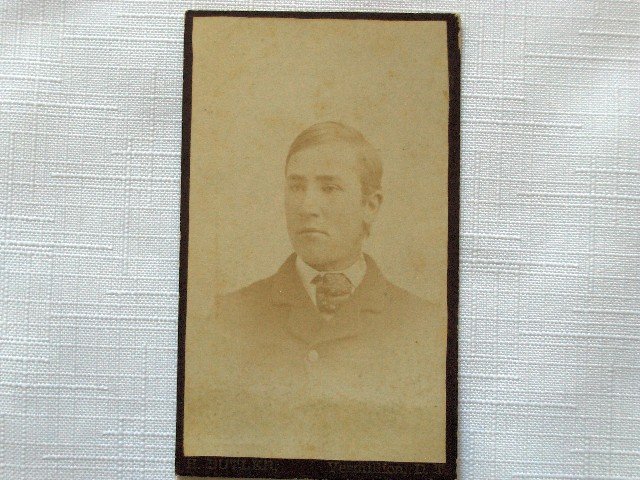 CDV Portrait of a Young Man