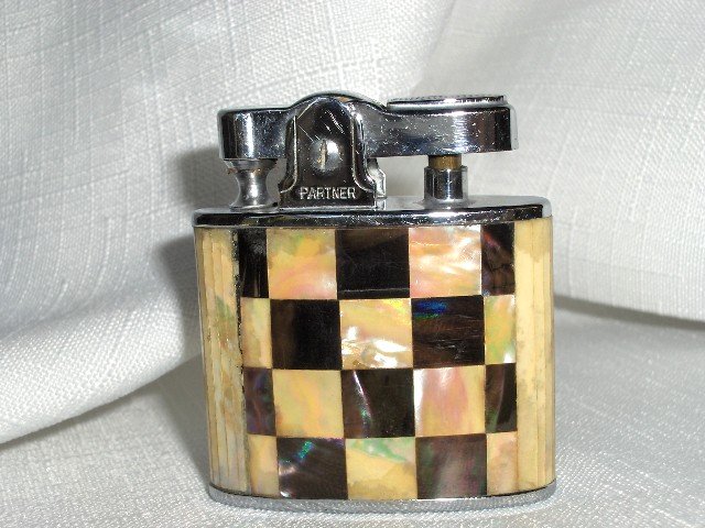 Art Deco MOP Cigarette Lighter