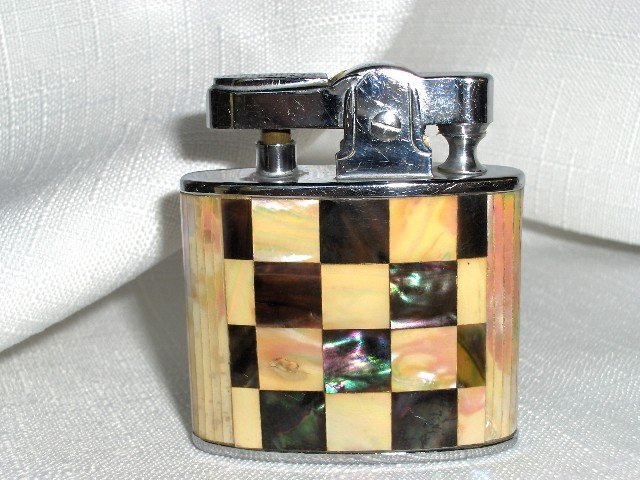 Art Deco MOP Cigarette Lighter