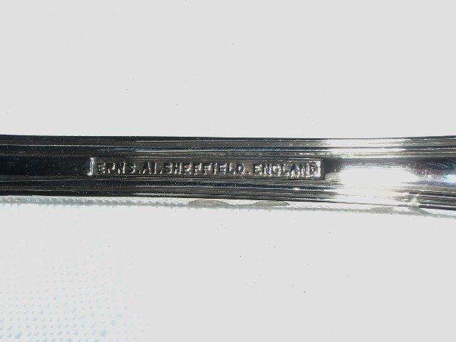 Sheffield Silverplate Berry Serving Spoons