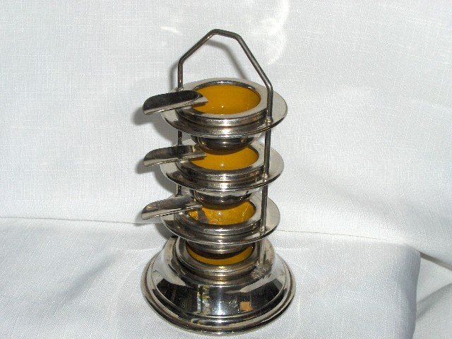 Art Deco Stacking Ashtrays