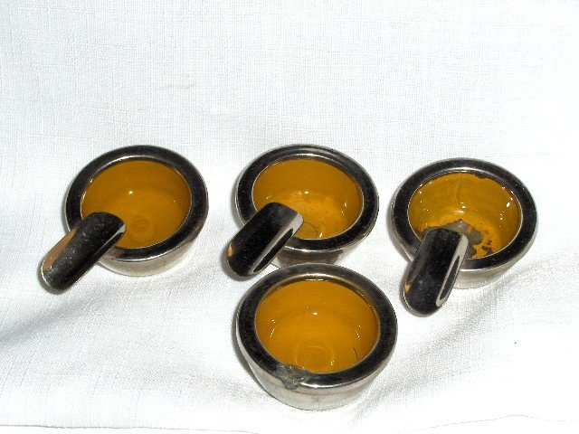 Art Deco Stacking Ashtrays