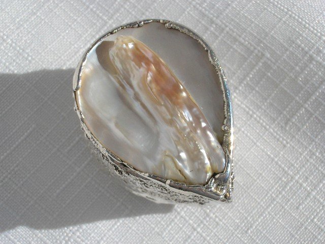 Silver MOP Box