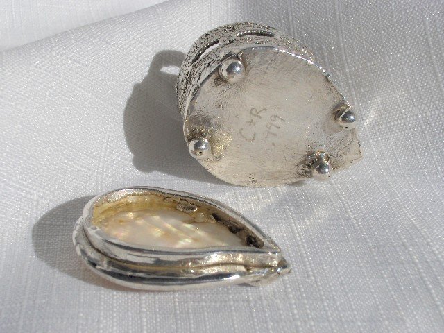 Silver MOP Box