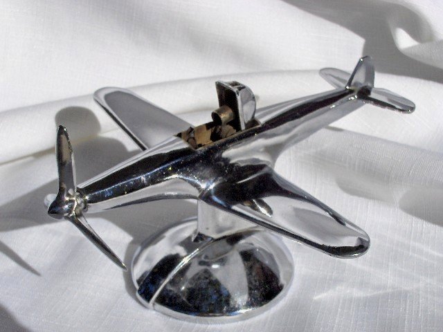 Vintage Negbaur P-51 Mustang Airplane Lighter