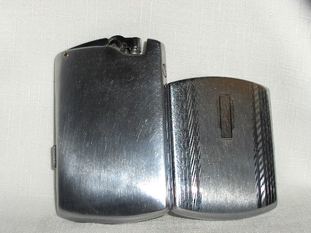 Ronson Tuxedo Lighter/Case Combo