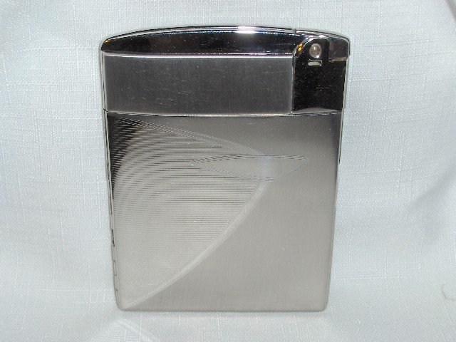 Ronson ESCORT Cigarette Lighter/Case Combo