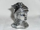 Winged Helmet Figural Table Lighter
