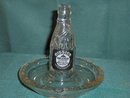 Mission Orange Figural Glass Ashtray