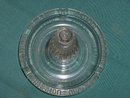 Mission Orange Figural Glass Ashtray