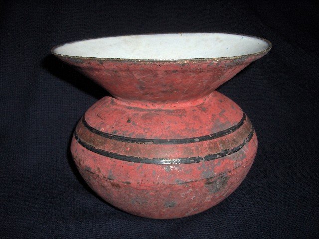 19C Cast Iron Spittoon