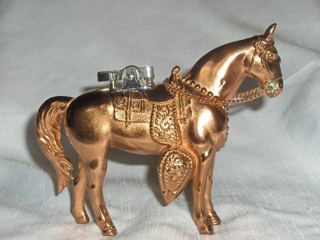 Figural Horse Table Lighter