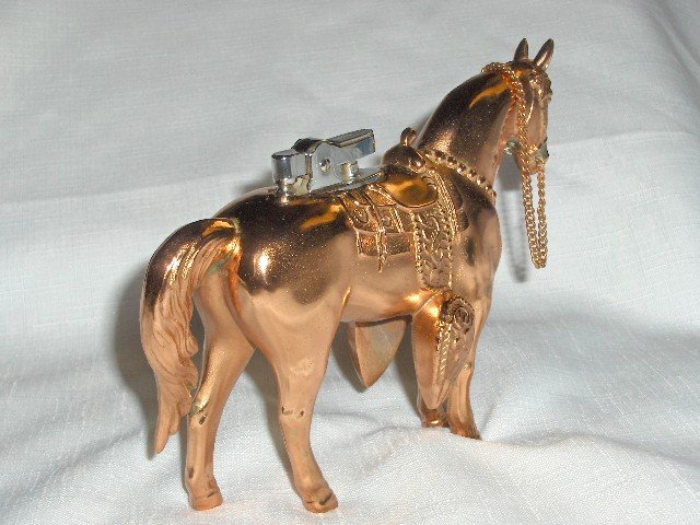 Figural Horse Table Lighter